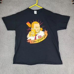 Shaun of the Dead T-Shirt XL Simon Pegg A Slice of Fried Gold Zombies Horror - Bild 1 von 5