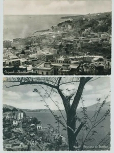 "NAPOLI - Posillipo, panorama" 2 CARTOLINE viaggiate - Picture 1 of 1