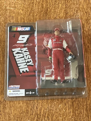 Kasey Kahne #9 Series 4  Figure 2004 Nascar McFarland Toys Cover