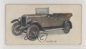 1924 Imperial Tobacco Canada Motor Cars Tobacco E50 Austin #12 z6d