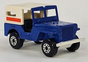 Matchbox Superfast/Lesney 1976 - No. 11 Sleet-N-Snow - EE. UU. CORREO JEEP - Azul - Imagen 1 de 11