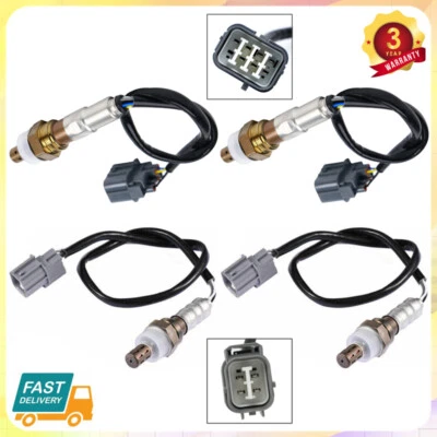 Set of 4 Oxygen Sensors Fit For Acura TL 3.2L V6 2004-2006 MDX 3.5L V6 2003-2006 - Image 1 of 4