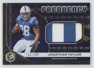 2020 Panini Elements Frequency 133/199 Jonathan Taylor Jersey 2 colors  - Picture 1 of 2
