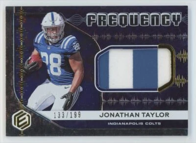 2020 Panini Elements Frequency 133/199 Jonathan Taylor Jersey 2 colors  - Image 1 of 2