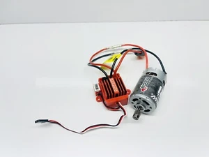 Combo de motor Arrma Mega 390068 impermeable Esc y 12T pieza de radiocontrol #11718 - Imagen 1 de 7