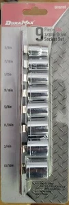 Dura Max 3/8" Drive SAE Deep Socket Set, 9-Piece UA10020B - Picture 1 of 2