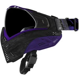 Push Unite Paintball Thermal Mask Black Camo Purple - Picture 1 of 3