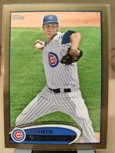 2012 Topps Gold #367 Chris Volstad Chicago Cubs /2012 - Picture 1 of 2