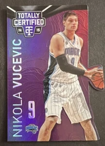 2014-15 Panini Certificato Specchio Platino Viola Die-Cut Nikola Vucevic 16/25 - Foto 1 di 2