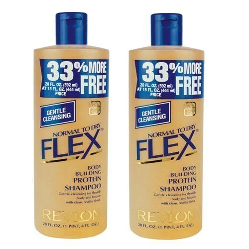 Champú de culturismo Revlon Flex para normal a seco (592 ml)-Juego de 2  Foto 1 de 1
