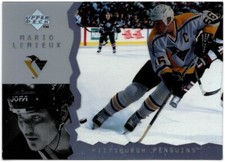 1996/97 Upper Deck Ice MARIO LEMIEUX Acetate Base Set Card #114