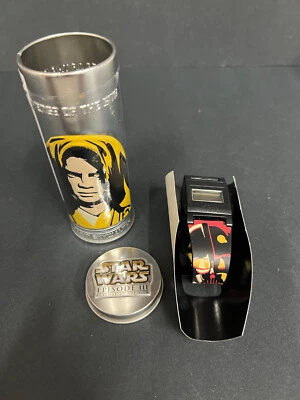 Burger King 2005 - Star Wars Episodio III - Reloj Anakin y Darth Vader con Estuche Foto 1 de 4