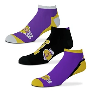 Los Angeles Lakers Flash 3-PK Socks - Picture 1 of 2