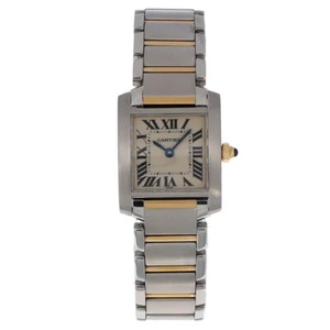 Cartier Tank Française small Ref. W51007Q4 steel/Gold 18K Full Set 1996 - Bild 1 von 7
