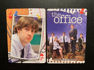 Swap Playing Card THE OFFICE Jim Halpert JOHN KRASINSKI Jack of Hearts 2020