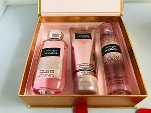 Bath&Body Works A THOUSAND Wishes Merry Bright SET Cream Mist ShowerGel Gift Box - Picture 1 of 1