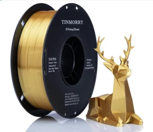 Filament jedwabny PLA 1,75 mm 1kg, filament TINMORRY PLA materiały do druku 3D do 3D - Zdjęcie 1 z 7