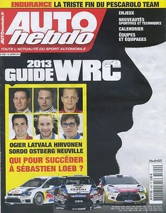 AUTO HEBDO n°1892 16/01/2013 GUIDE WRC 2013 PESCAROLO - Imagen 1 de 1