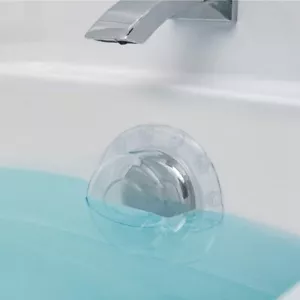 Bathtub Overflow Drain Cover Suction Cup Seal Bathtub Stopper for Bath k - Picture 1 of 9