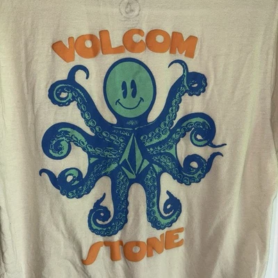 Camiseta Volcom pulpo blanco roto talla mediana Foto 1 de 4