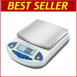 Mini Báscula de Acero Inoxidable - Capacidad 1000g, Precisión 0.01g, Fácil Lectura LCD - Imagen 1 de 8
