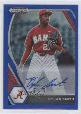 2021 Panini Prizm Draft Picks Blue Prizm Auto /99 Dylan Smith #PDP74 Auto - Image 1 of 2