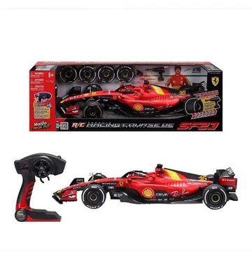Maisto RC Ferrari SF-23 Charles Leclerc #16 1:10 Scale Formula 1 RC Car - Image 1 of 4