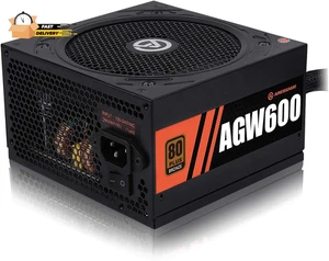 Alimentatore 600W 80+ Alimentatore Certificato Bronzo (AGW600) - Foto 1 di 12
