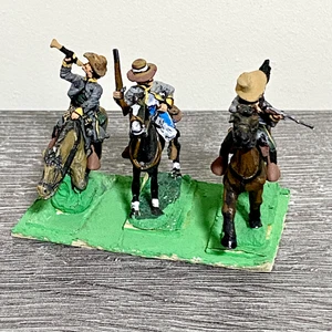 28mm US Union Cavalry Figuren bemalt Metall Miniaturen Indian Wars Wargames #3 - Bild 1 von 4