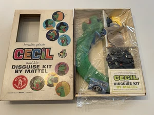 KIT DISFRAZ CECIL 1962 MATTEL BEANIE & CECIL BOB CLAMPETT NUEVO CAJA ABIERTA COMPLETO - Imagen 1 de 20