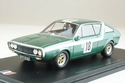 Spark 1/43 Renault 17 #18 1972 Ronde Cévenole J-P. Nicolas Rally Model - Immagine 1 di 2