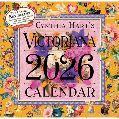 Cynthia Hart's Victoriana Calendar 2026 - Hobbies & Interests - Month To View - Image 1 of 3