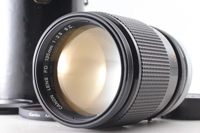Протестирован [Как новый с чехлом] Canon FD 135 мм f2.5 SC MF телеобъектив из Японии - Изображение 1 из 4
