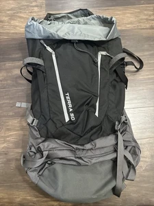 The North Face Terra 50 Schwarz Wander Reiserucksack Tasche. Neu ohne Etikett - Bild 1 von 4