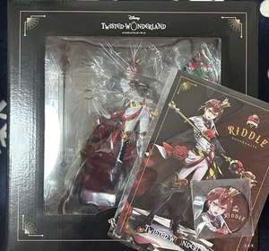 Disney Twisted Wonderland Riddle Roseheart 1/8 Figur mit Abzeichen & Karte Neu - Bild 1 von 4