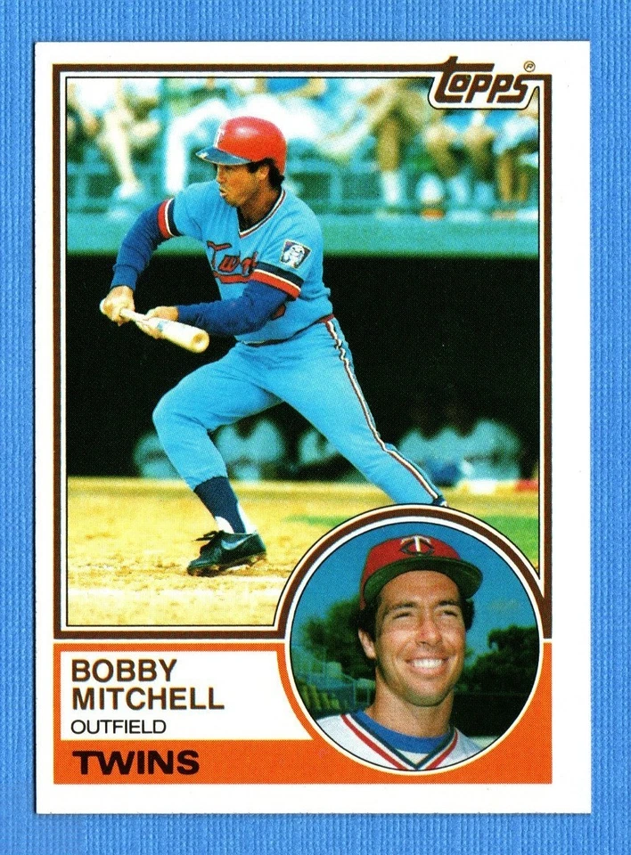 1983 Topps #647 Bobby Mitchell Minnesota Twins - Image 1 of 1