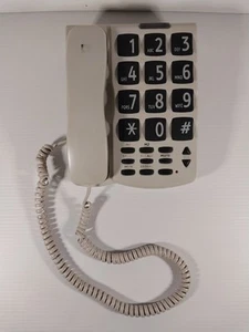 Telstra Big Button Landline Phone SP817BB Hearing Aid Compatible Telephone - Zdjęcie 1 z 8