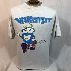 Camiseta vintage Whatizit 1996 Atlanta Olympics gris mascota para hombre talla XL - Imagen 1 de 12