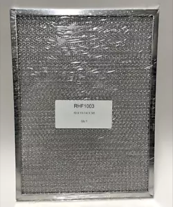 "Paquete de 2 filtros de grasa de aluminio metálico americano para GE WB2X2189 10 X 13-1/4 X 3/8" - Imagen 1 de 3