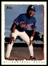 1995 Topps Marquis Grissom Baseball Cards #315