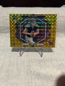 2023 Panini Mosaic - NFL Debut Reactive Yellow Mosaic Prizm #ND-4 Will Levis - Bild 1 von 2