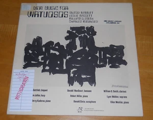 New Music for Virtuosos LP Milton Babbitt Charles Wuorinen Leslie Bassett - Picture 1 of 4