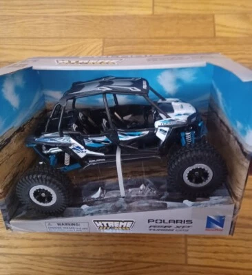 New Ray Polaris RZR XP Turbo EPS 1:18 Scale Die-Cast Extreme Off-Road ATV - Image 1 of 4