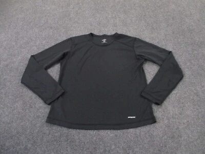 Camisa Patagonia Mujer M Negra Capilene Capa Base Exterior Senderismo Suéter Foto 1 de 4