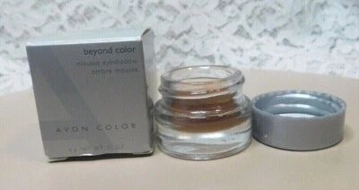 Avon Beyond Color Mousse Eyeshadow Smooth Peach .21 oz / 6 g New Old Stock 2006 - Image 1 of 4