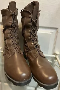 British Army Issue MOD Brown Hot Weather Panama Sole Jungle Boots 12M UK JB312M - Picture 1 of 8