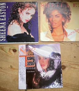 Prince related 7" Vinyl Bundle Sheila E Love Bizarre | Sheena Easton 101 POSTER - Picture 1 of 8