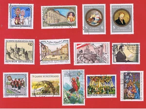 Austria #1694 /1713  VF used 13 Commemorative's  Free S/H - Picture 1 of 1