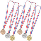  24 szt. Dekoracyjne plastikowe medale Ciekawe medale do koszykówki