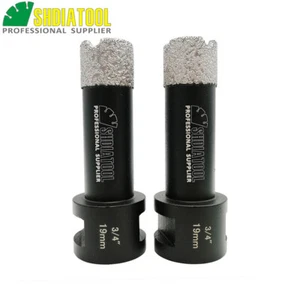 2pcs 3/4"(19 mm) Diamond Hole Saw Dry Drilling Bits 5/8-11 Drill Core Bits c - Imagen 1 de 12